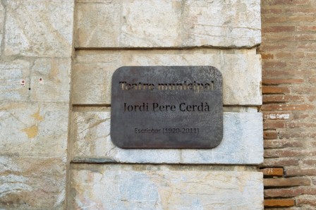 Le théâtre municipal Jordi Pere Cerdà
